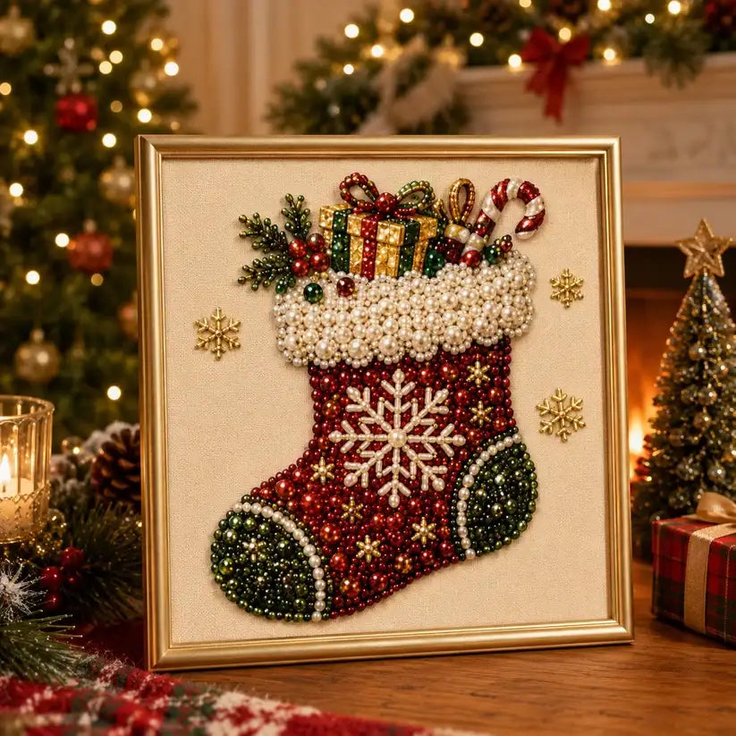🎃🎄Christmas + Halloween Pearl Art DIY Kits