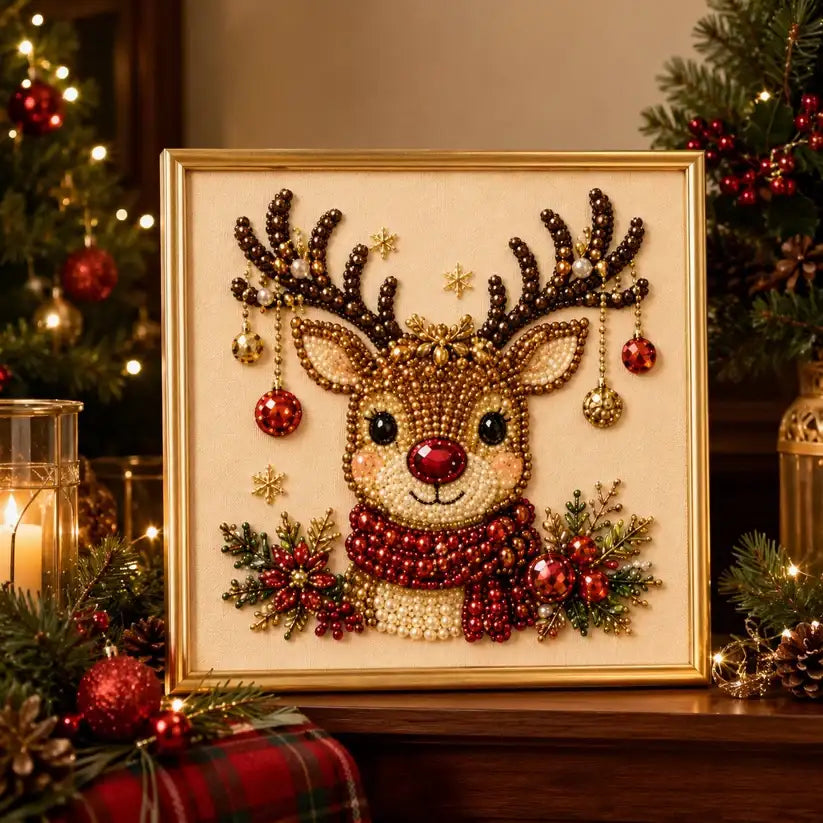 🎃🎄Christmas + Halloween Pearl Art DIY Kits