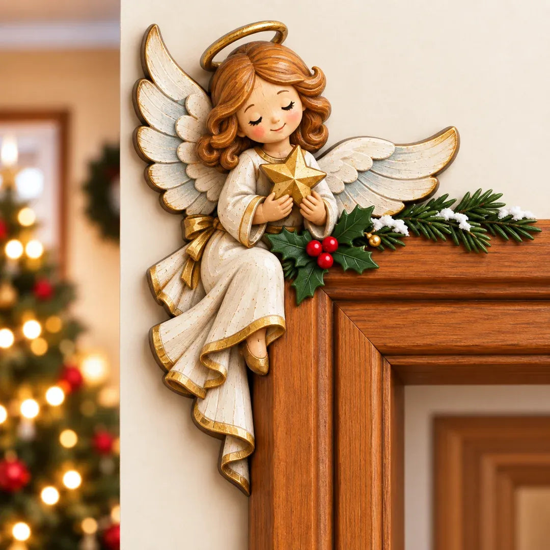 🎄3D Christmas Peekaboo Door Frame Decor – 8 Festive Designs ✨