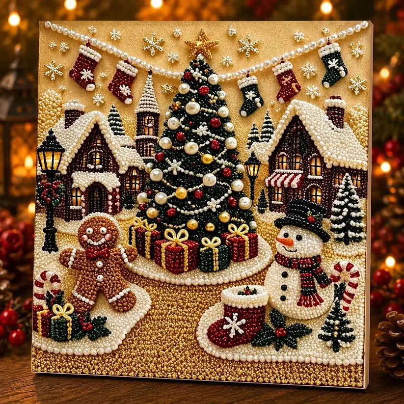 🎃🎄Christmas + Halloween Pearl Art DIY Kits