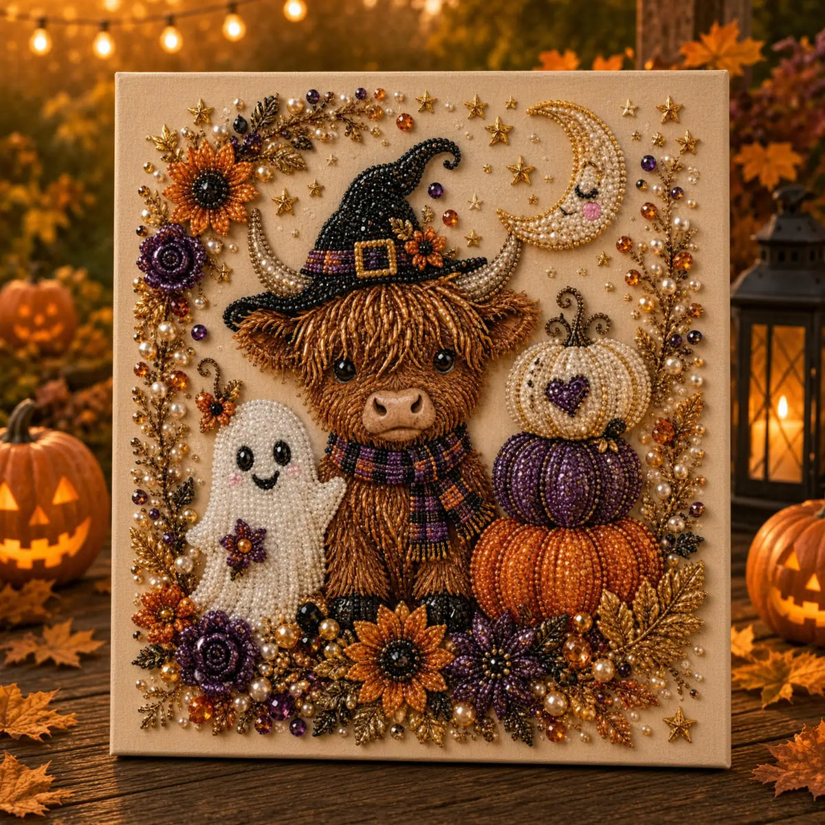 🎃🎄Christmas + Halloween Pearl Art DIY Kits