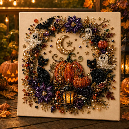 🎃🎄Christmas + Halloween Pearl Art DIY Kits