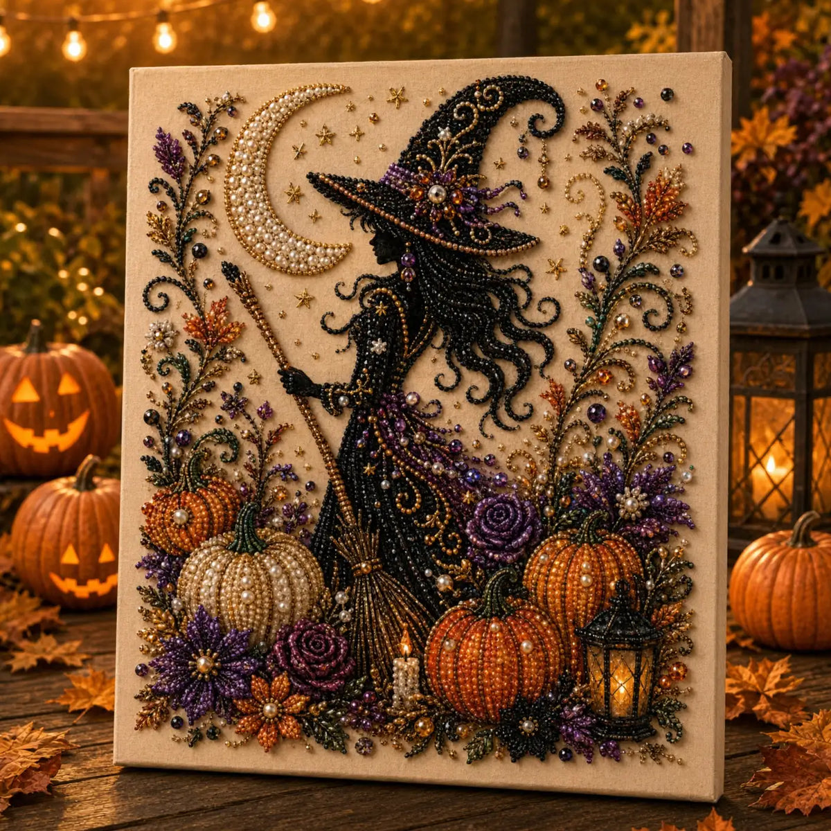 🎃🎄Christmas + Halloween Pearl Art DIY Kits